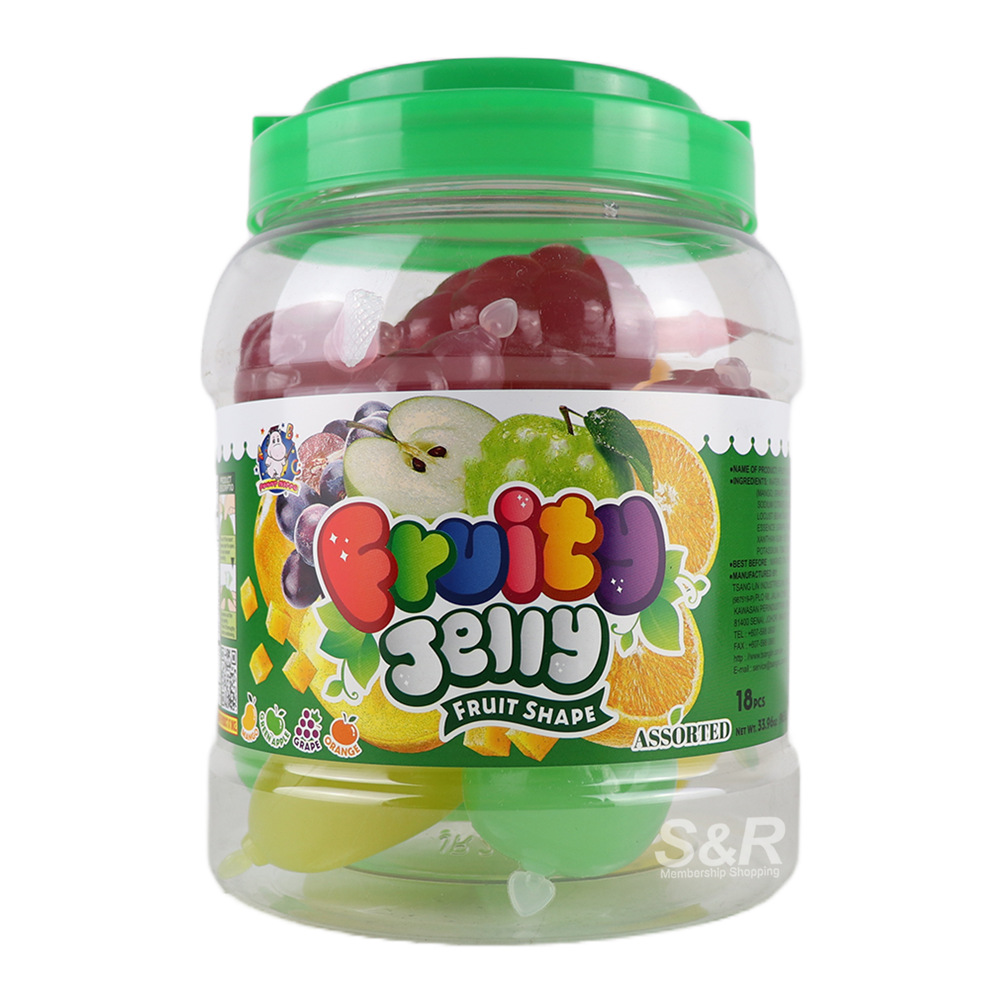ABC Fruity Jelly 18pcs
